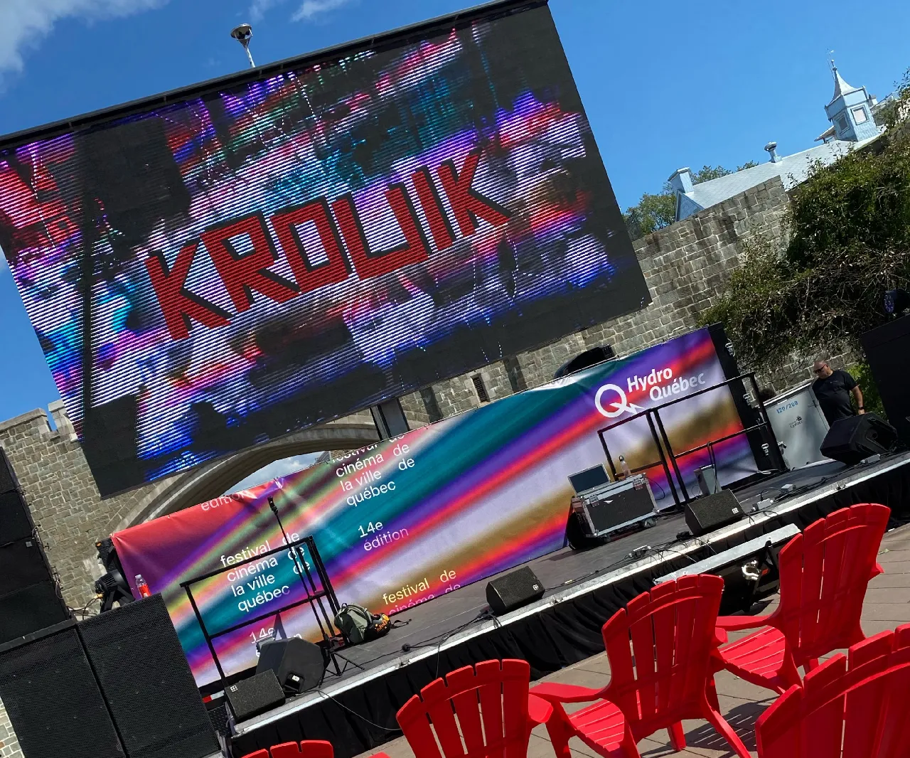 Krouik - doublage improvisé - Festival de cinéma de la ville de Québec